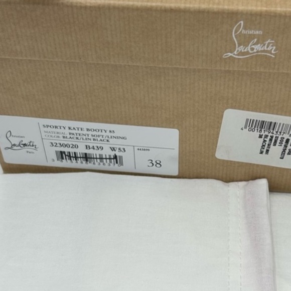 Women’s Christian Louboutin Sporty Kate booty ! Size 38 - Picture 3 of 6